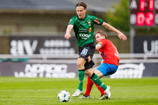 Varbergs Jesper Jonasson Westermark och Helsingborgs Simon