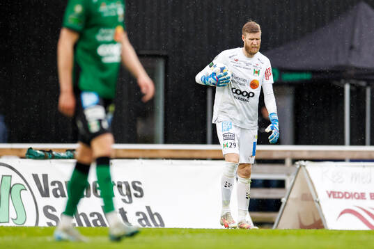 Varbergs målvakt Fredrik Andersson