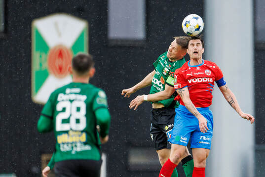 Varbergs Gustav Broman och Helsingborgs Jon Birkfeldt