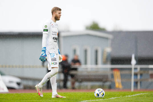 Varbergs målvakt Fredrik Andersson