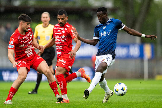 Värnamos Emin Grozdanic och Wenderson Oliveira do