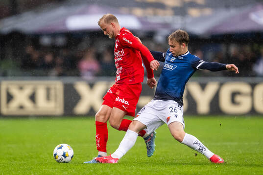 Värnamos Johan Rapp och Halmstads Måns Andersson