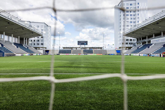 Interiör vy av Bilbörsen Arena