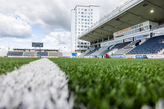 Interiör vy av Bilbörsen Arena