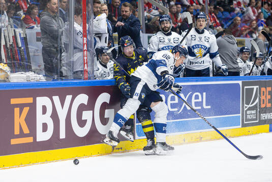 Jesper Frödén of Sweden and Harri Pesonen of Finland