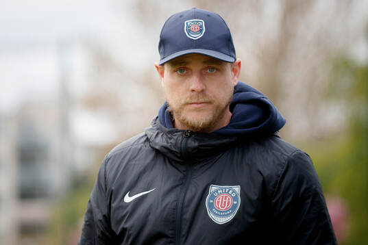 Eskilstuna Uniteds tränare Rickard Johansson