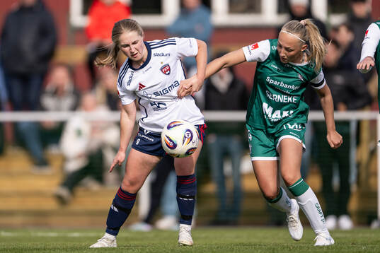 Rosengårds Hanna Andersson och Alingsås Saga Fredgren