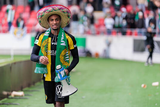Hammarbys Paulos Abraham jublar