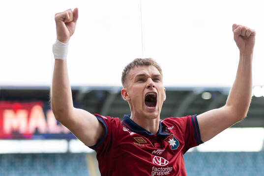 Örgrytes Christoffer Styffe jublar