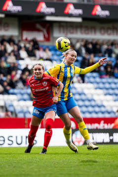 Helsingborgs Tilde Wahrenberg och Eskilsminnes Johanna Lindblom