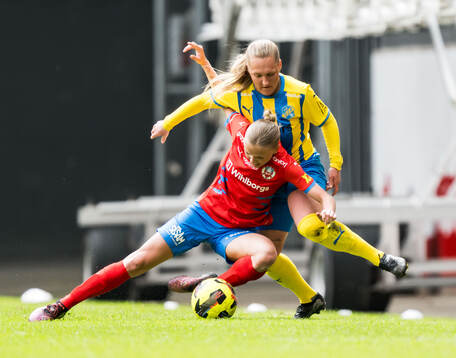 Helsingborgs Emma Sternberg och Eskilsminnes Alma Bertilsson