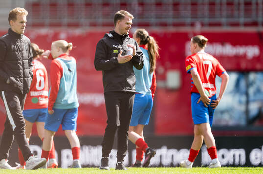 Helsingborgs tränare Kristoffer Schönbeck