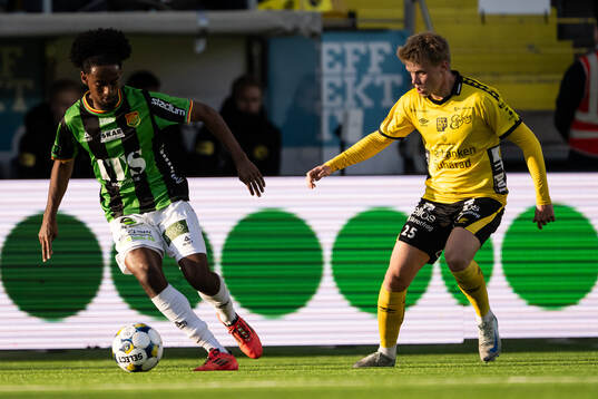 GAISs Harun Ibrahim och Elfsborgs Ari Sigurpálsson