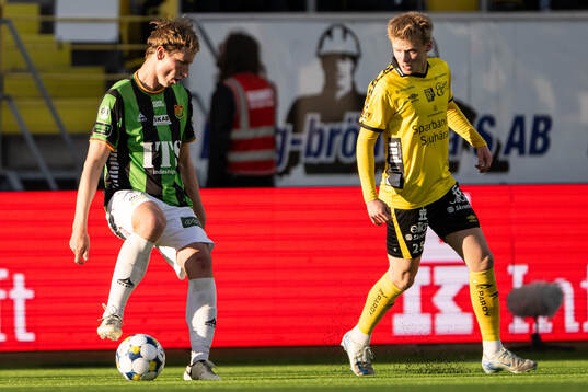 GAISs Robin Frej och Elfsborgs Ari Sigurpálsson