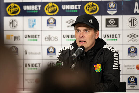 GAIS tränare Fredrik Holmberg