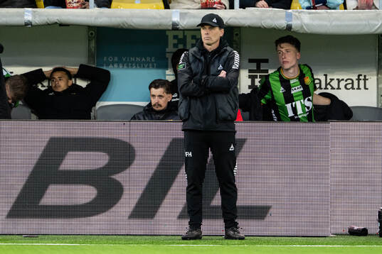 GAIS tränare Fredrik Holmberg