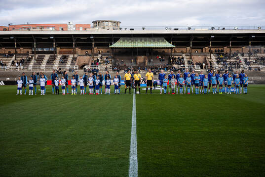 Djurgårdens och IFK Norrköpings spelare