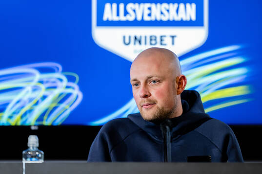 Brommapojkarnas tränare Fredrik Landén