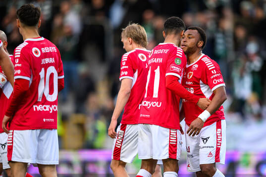 Kalmars Abdussalam Magashy jublar efter 1-2
