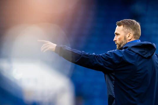 Head coach Jani Honkavaara of Djurgården