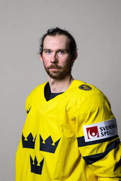 Marcus Pettersson of Sweden poses for a portrait