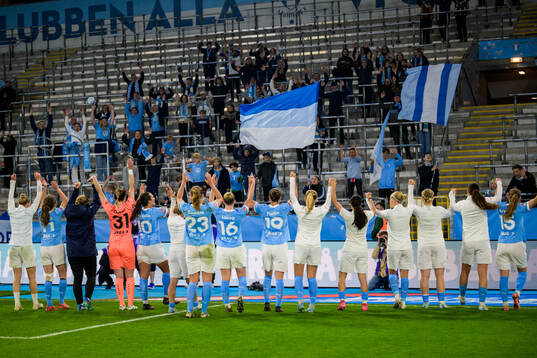 Malmö FFs spelare tackar publiken