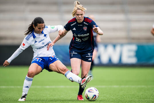 IFK Norrköpings Vesna Milivojevic och Rosengårds Bea