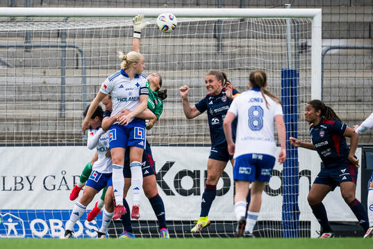 Rosengårds målvakt Eartha Cumings