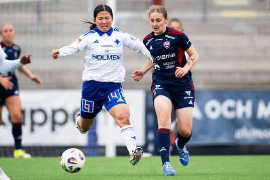 Rosengårds Maja Johansson och IFK Norrköpings Viktoria
