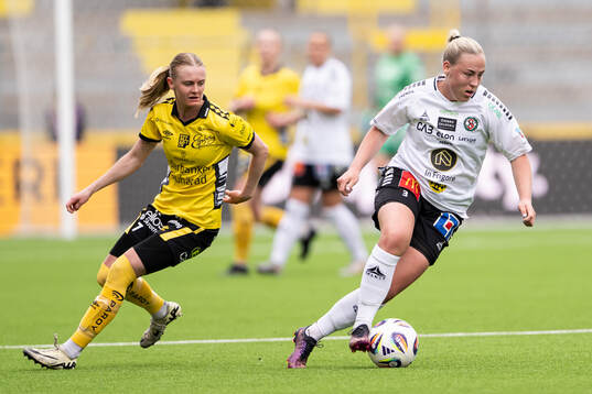 Elfsborgs Hanna Jiozon och Örebro SKs Ebba Cabander
