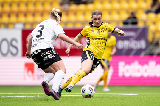 under fotbollsmatchen i Elitettan mellan Elfsborg och Örebro SK den 10 maj 2025 i Borås. 