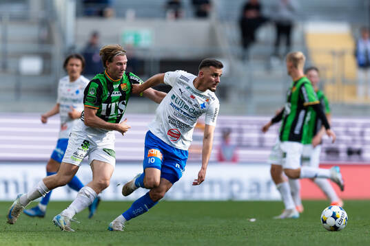 GAIS August Wängberg och Värnamos Ajdin Zeljkovic