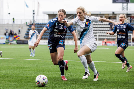 Linköpings Polly Doran och Djurgårdens Mimmi Larsson
