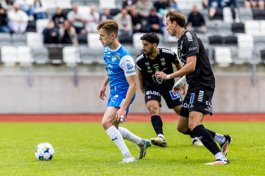 Oddevolds Gustav Forssell och Örebros Melvin Bajrovic