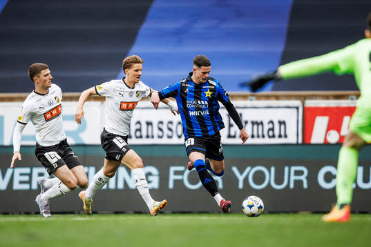 Häckens Nikola Zecevic och Samuel Leach Holm och Sirius