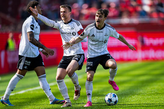 Erlend Dahl Reitan and Marius Sivertsen Broholm of Rosenborg