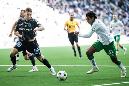 IFK Norrköpings Anton Eriksson och Hammarbys Jonathan