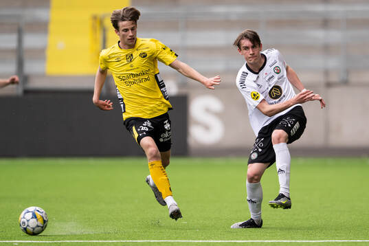 Elfsborgs Nils Roström och Örebros Karl Widmark