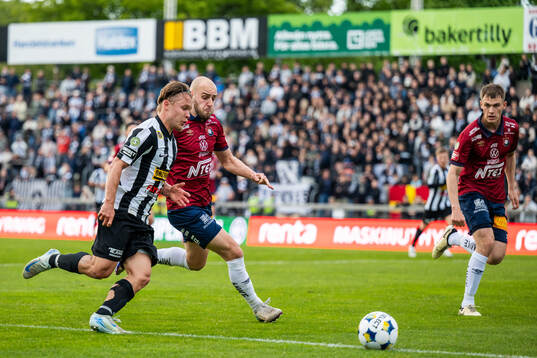 Landskronas Vincent Sundberg och Örgrytes Amel Mujanic