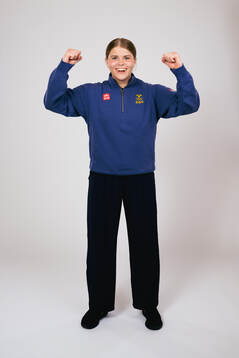 Ice hockey athlete Hanna Thuvik of Sweden poses for a