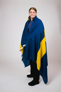 Ice hockey athlete Hanna Thuvik of Sweden poses for a