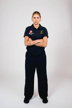 Ice hockey athlete Ida Boman of Sweden poses for a portrait