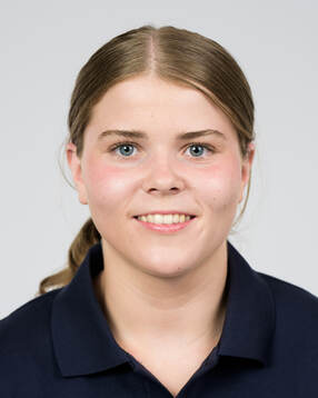 Ice hockey athlete Hanna Thuvik of Sweden poses for a