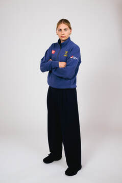 Ice hockey athlete Ida Boman of Sweden poses for a portrait