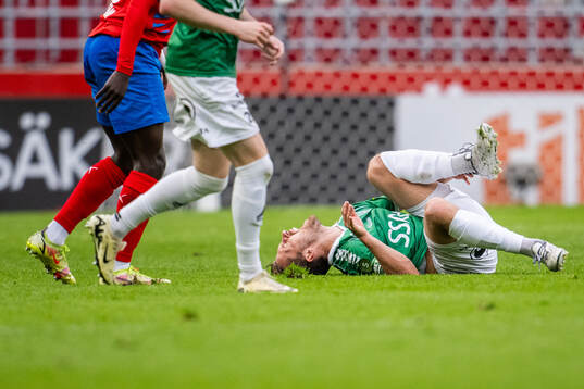 Brages Jacob Stensson har ont