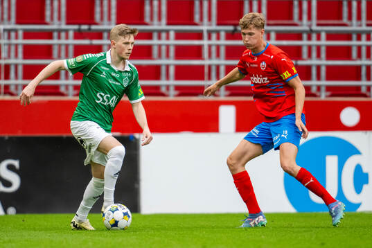 Brages Alexander Zetterström och Helsingborgs Benjamin Örn