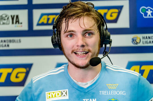 Ystad IFs målvakt Erik Hvenfelt