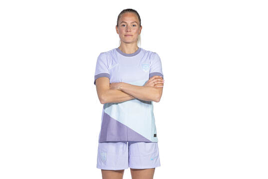 Guro Bergsvand of the Norwegian women's national football team poses for a portrait