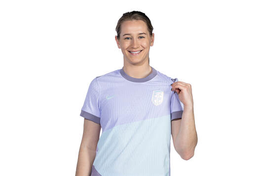 Elisabeth Terland of the Norwegian women's national football team poses for a portrait