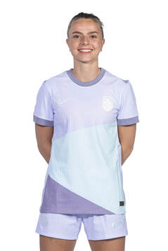 Emilie Woldvik of the Norwegian women's national football team poses for a portrait